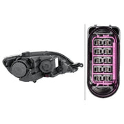 Hella Headlight Headlamp H7/H7 Left 1EE 009 948-051