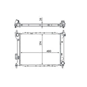 Mahle Engine Radiator CR 1695 000S