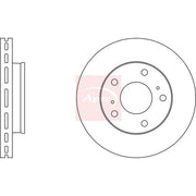 Apec 2 x Vented Front Brake Discs DSK664