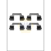 NAPA Brake Pad Accessory Fitting Kit Front NFK1031
