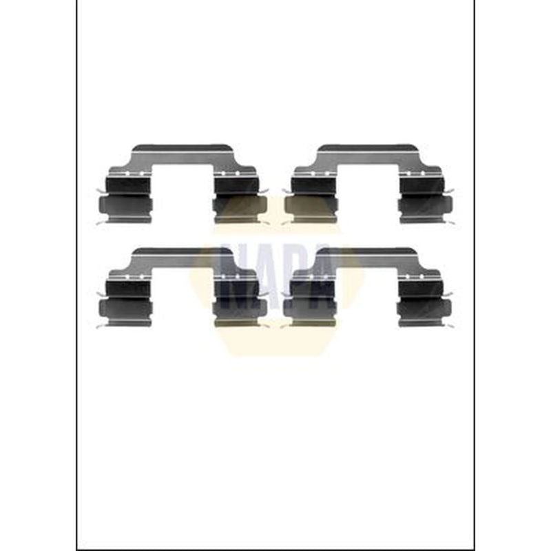 NAPA Brake Pad Accessory Fitting Kit Front NFK1031