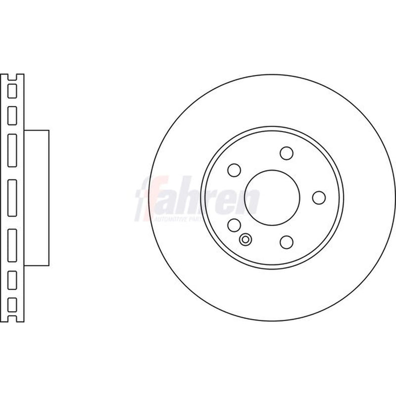 Fahren Front Brake Discs FBD6110