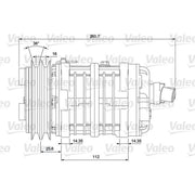 Valeo Air Conditioning Compressor 700864