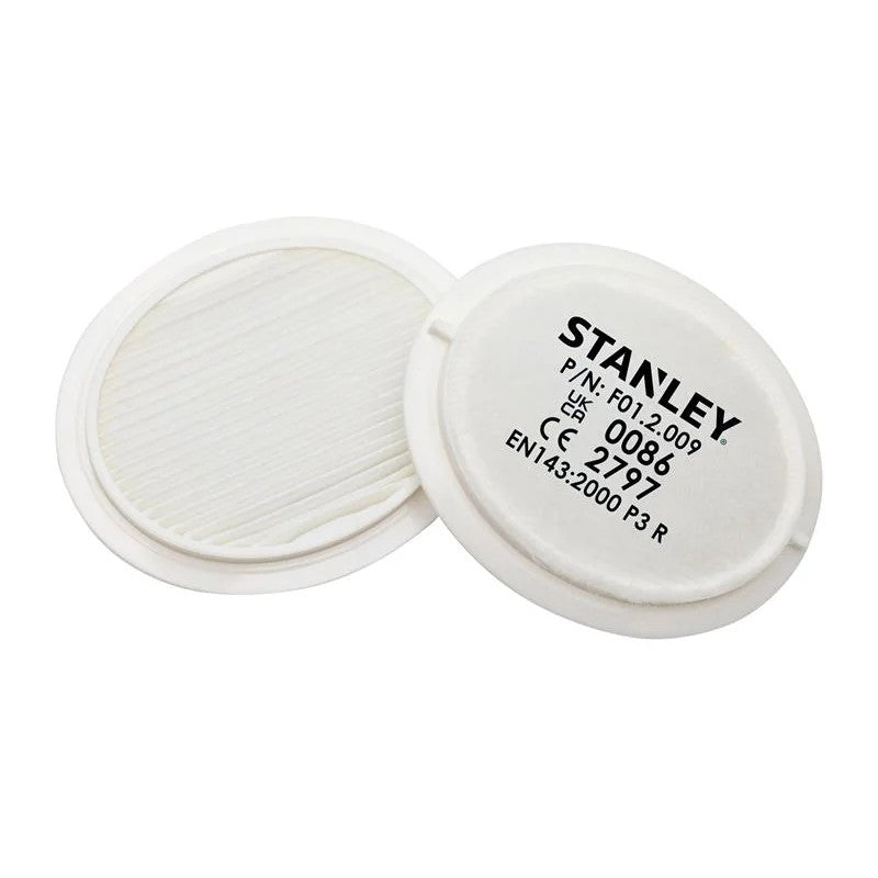 STANLEY® Respiration P3 Replacement Filters (Pack of 2) - F01.2.009.GB1