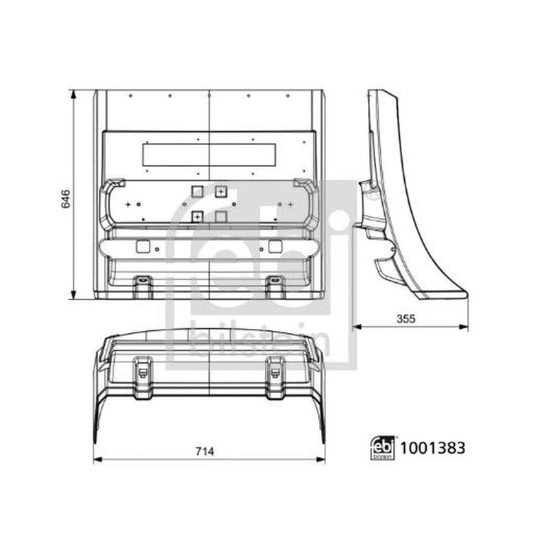 Febi Wing Wide High 1001383