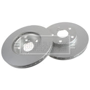 Borg & Beck 2 x Front Brake Discs BBD5330