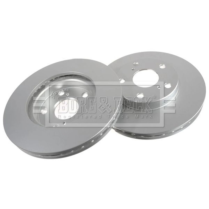 Borg & Beck 2 x Front Brake Discs BBD5330