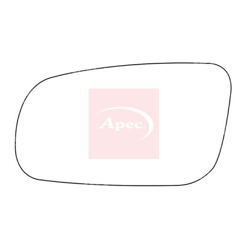 Apec Exterior Wing Mirror Glass Left AMS2197