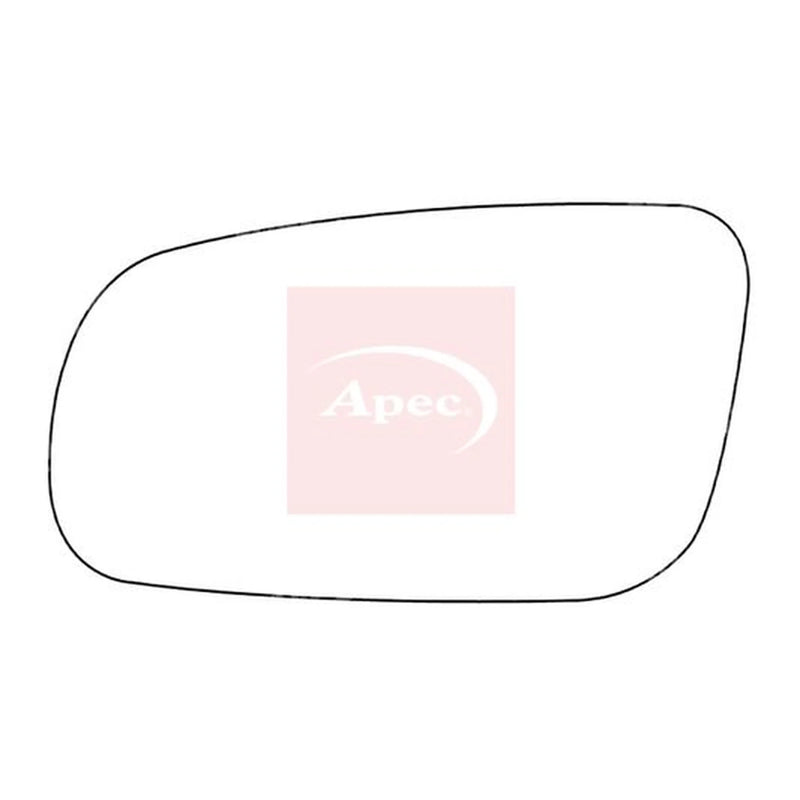 Apec Exterior Wing Mirror Glass Left AMS2197