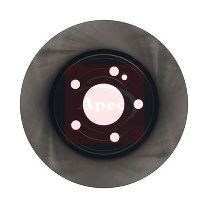 Apec 2 x Solid Rear Brake Discs DSK2159
