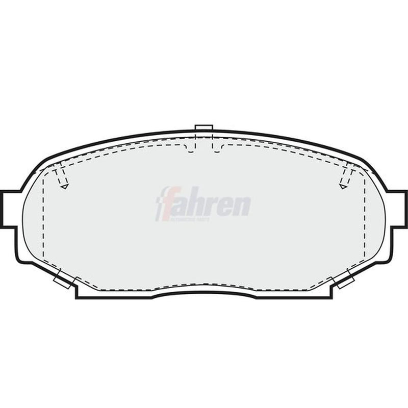 Fahren Front Brake Pad Set FBP3439