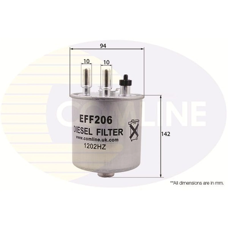 Comline Fuel Filter Element EFF206