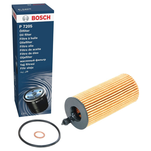 Genuine Bosch Car Oil Filter P7205 Fits Bmw 1 118I - 1.5 - 15-19 F026407205 Bosch  - Town Parts