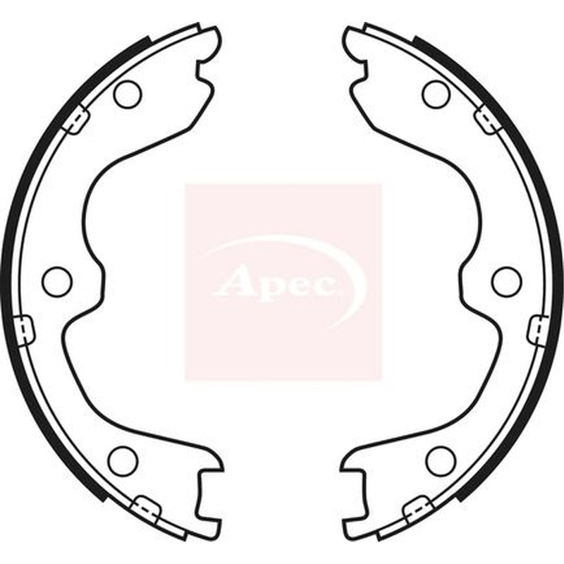 Apec Parking Brake Shoe Set SHU706