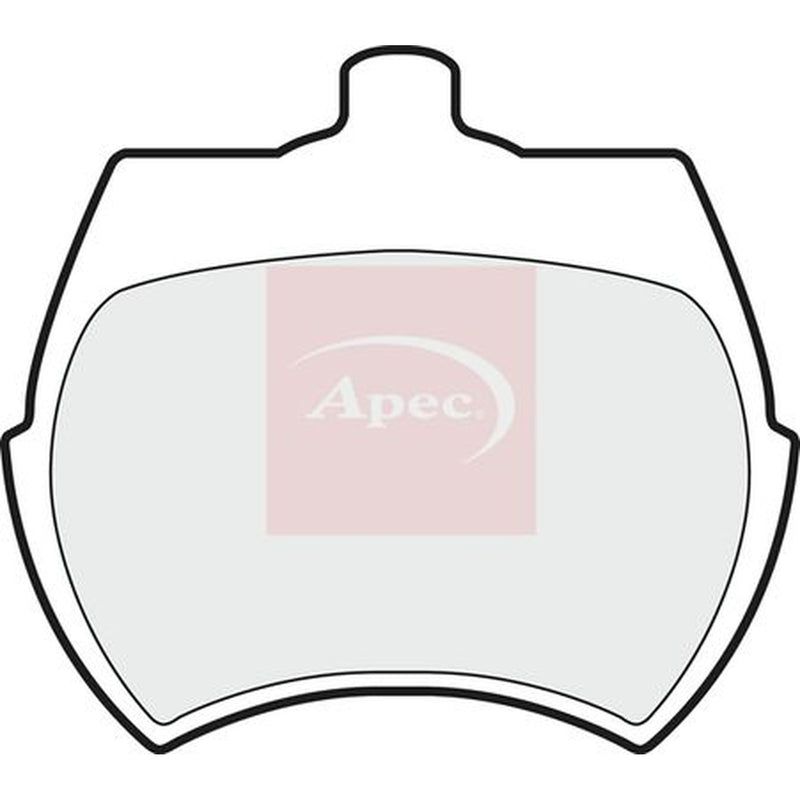 Apec Front Brake Pad Set PAD37