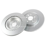 Borg & Beck 2 x Vented Rear Brake Discs BBD5471