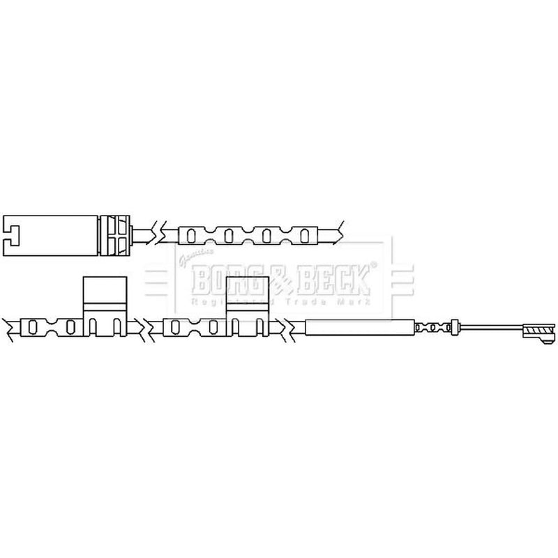 Borg & Beck Brake Pad Wear Sensor Rear BWL3053