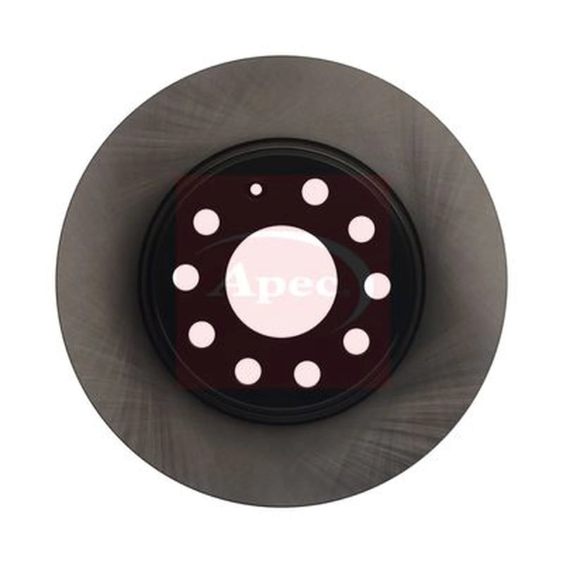 Apec 2 x Solid Rear Brake Discs DSK2855