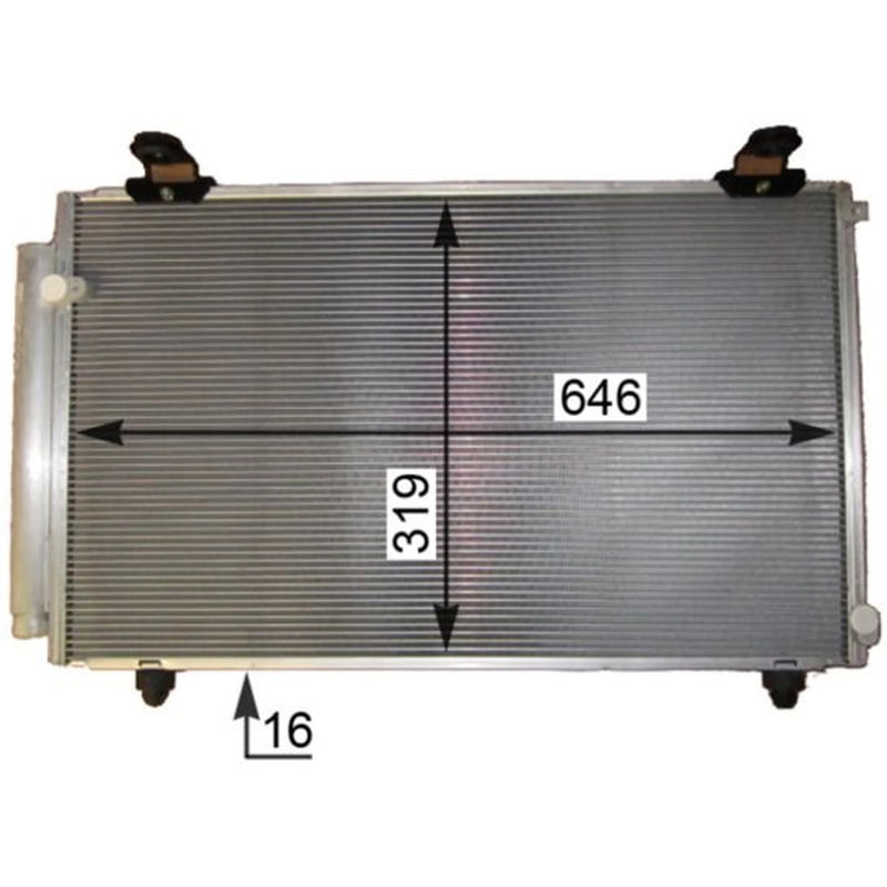 Mahle Air Conditioning Condenser AC 817 000P