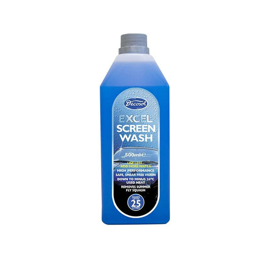 Decosol Excel Screenwash 500ml - AD25