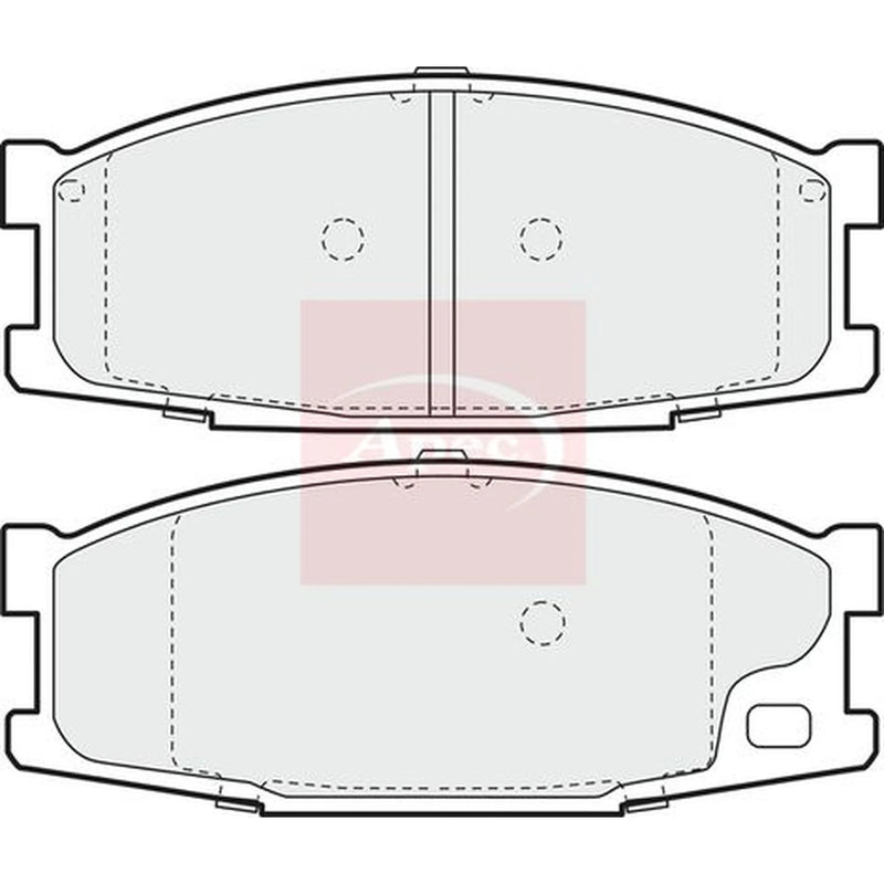 Apec Brake Pad Set PAD1192