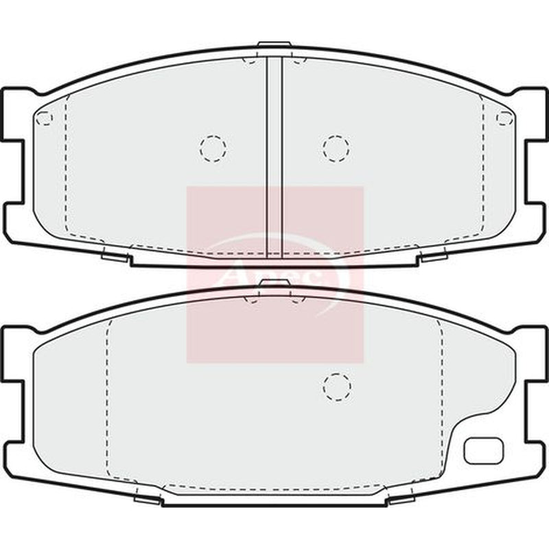 Apec Brake Pad Set PAD1192