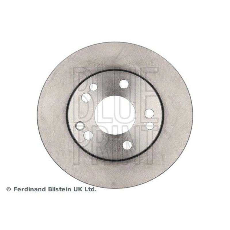 Blue Print 2 x Solid Front Brake Discs ADU174377