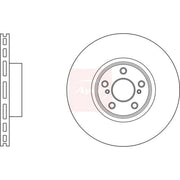 Apec 2 x Vented Front Brake Discs DSK3027
