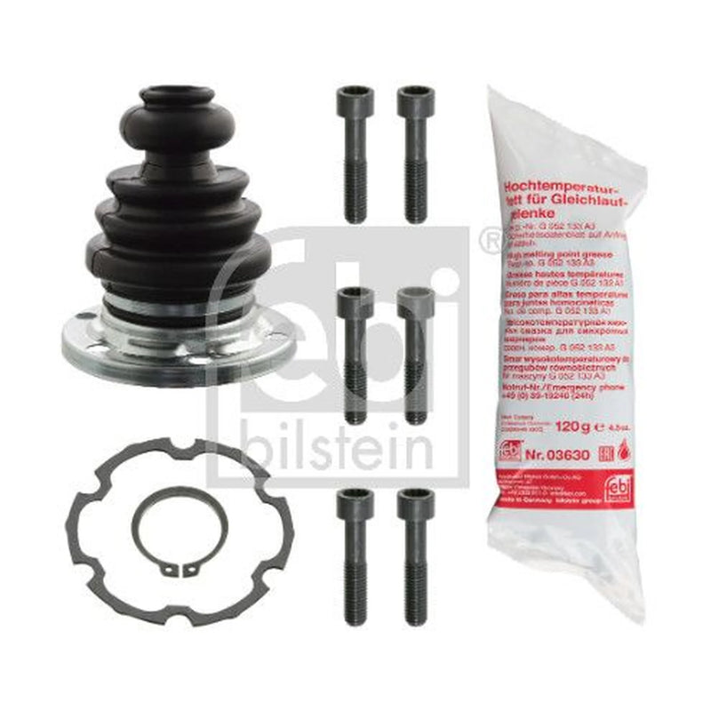 Febi Drive Shaft Bellow Kit transmission sided Rubber 03636