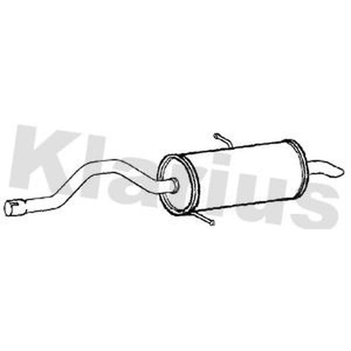 Klarius Box With Tail Pipe Rear CN852M