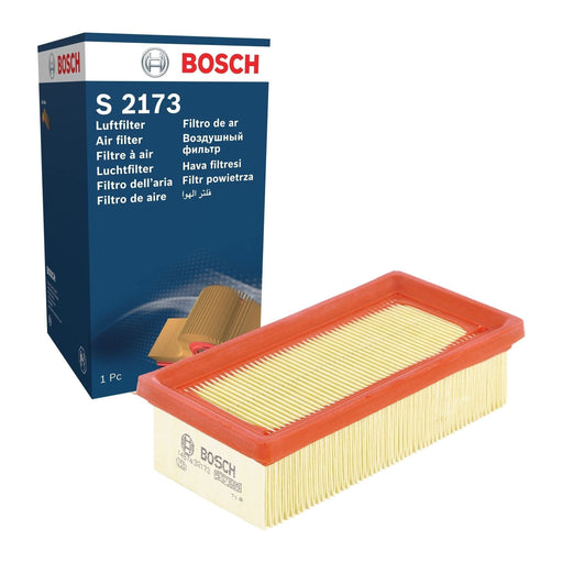 Genuine Bosch Car Air Filter S2173 Fits Fiat Panda Ie - 1.1 - 95-04 1457432173 Bosch  - Town Parts