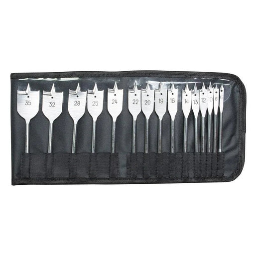 Bahco 9629 Series Flat Bit Set, 15 Piece - 9529SET15