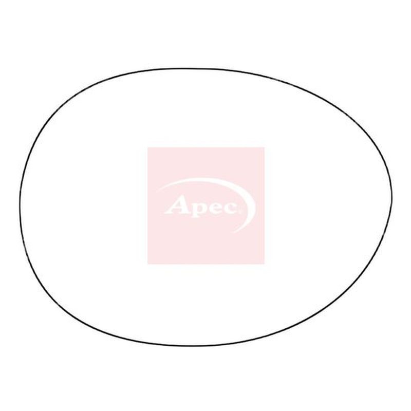 Apec Exterior Wing Mirror Glass Right AMS2642