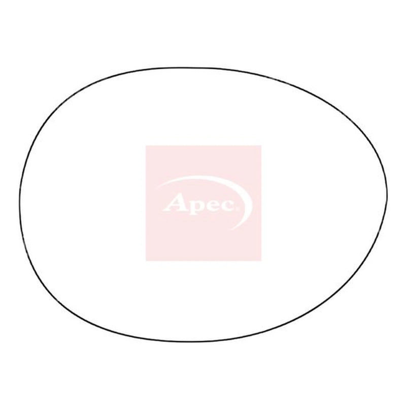 Apec Exterior Wing Mirror Glass Right AMS2642