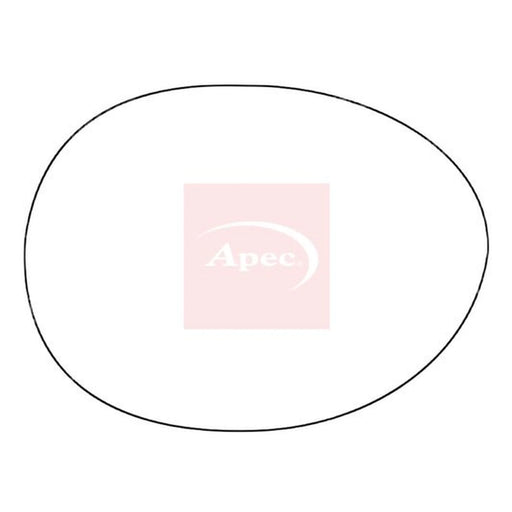 Apec Exterior Wing Mirror Glass Right AMS2642