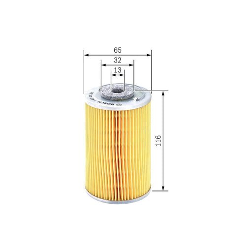 Bosch Car Fuel Filter N1261 Fits Mercedes-Benz 200 230 Sl - 2.3 - 63-67 14574312 Bosch  - Town Parts