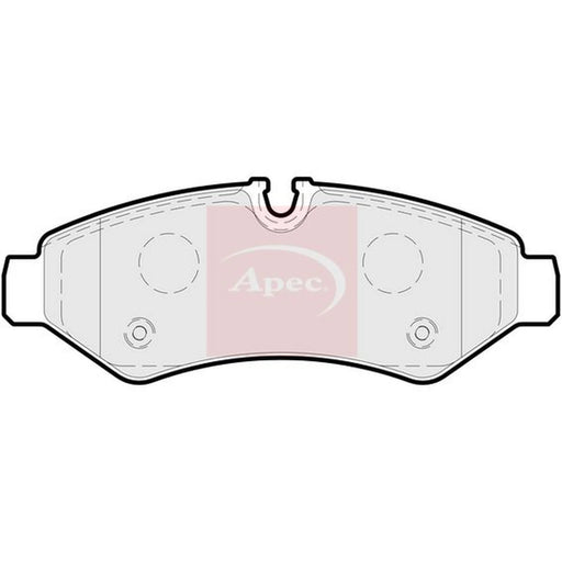 Apec Rear Brake Pad Set PAD2248