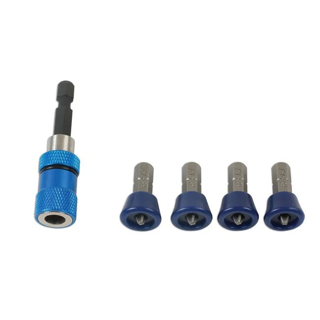 Laser Tools Dry Wall Bit and Holder Set 5pc - PL