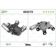 Valeo Front/Rear Wiper Motor Rear 404219
