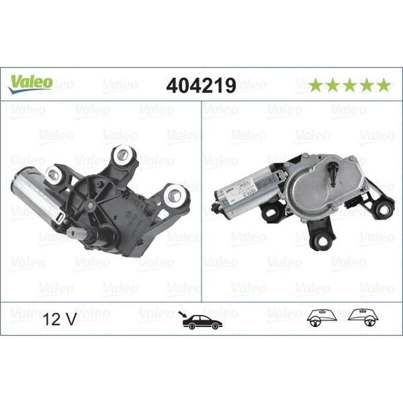 Valeo Front/Rear Wiper Motor Rear 404219