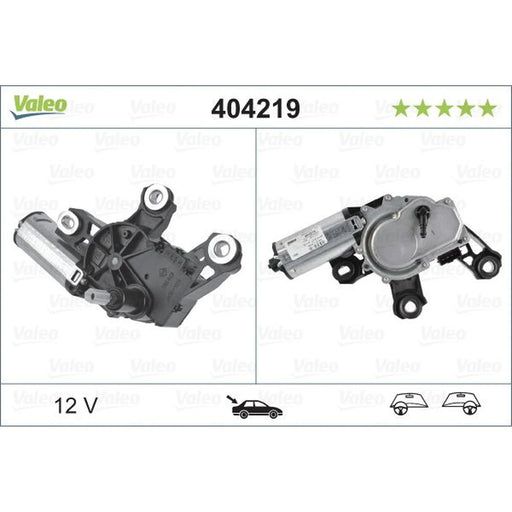 Valeo Front/Rear Wiper Motor Rear 404219
