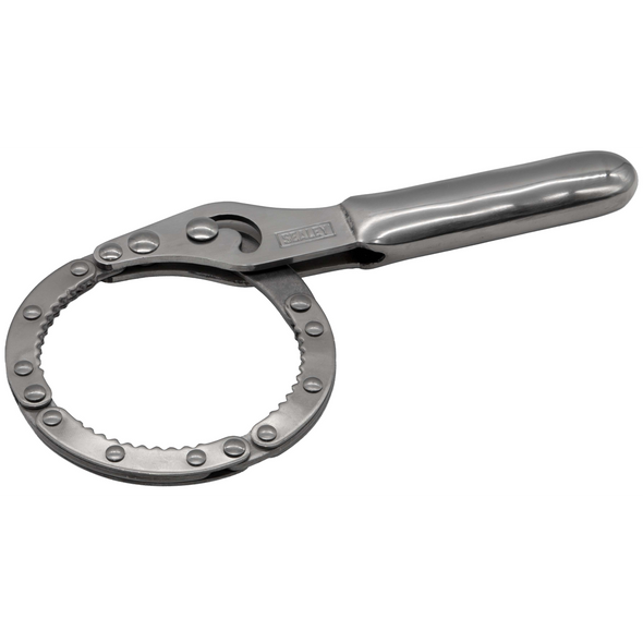 Sealey Adjustable Oil Filter Wrench 65-85mm