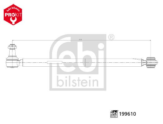 Febi Centre Rod Assembly Front
