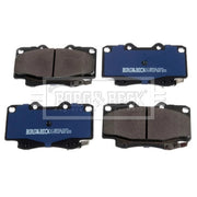 Borg & Beck 4 x Front Brake Pad Set BBP2002