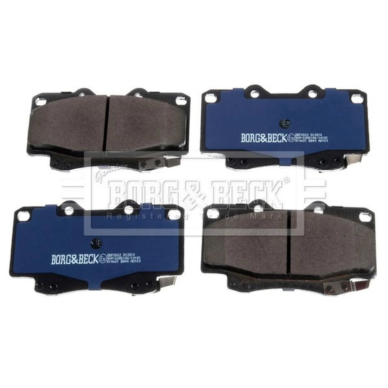 Borg & Beck 4 x Front Brake Pad Set BBP2002
