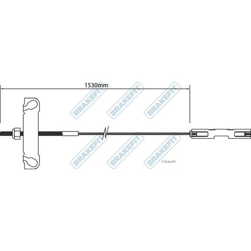 Apec Handbrake Cable Centre BBC3178