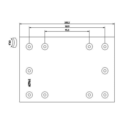 DON Don Cv Brake Lining Set FU17181S7340