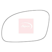 Apec Exterior Wing Mirror Glass Left AMS2049