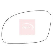 Apec Exterior Wing Mirror Glass Left AMS2049