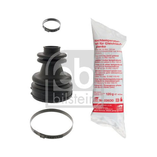Febi Drive Shaft Bellow Kit transmission sided Rubber 100430